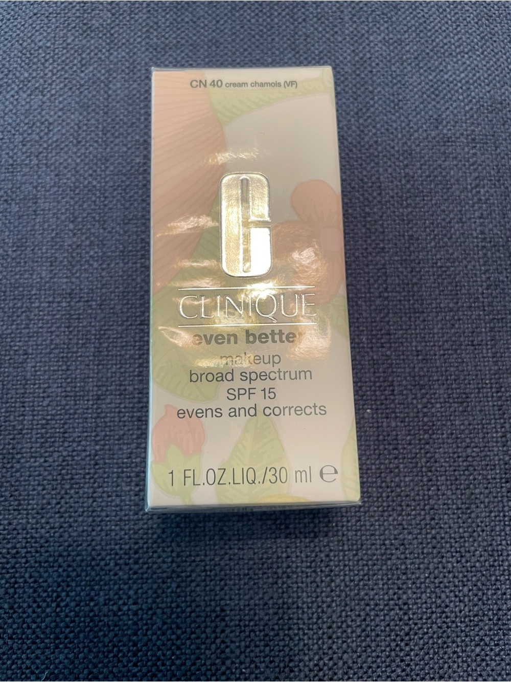 Clinique Even Better Makeup in Cream Chamois (CN40) BNIB sealed